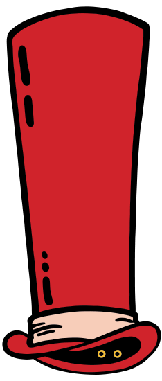 Tall Baron pin design